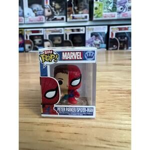 BITTY Peter Parker/Spider-man 1-Inch Funko Pop #1432 Marvel Comics Vinyl Figure